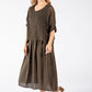 2 in 1 Summer Midi Dress