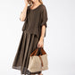 2 in 1 Summer Midi Dress