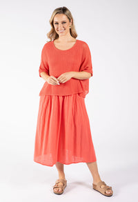 2 in 1 Summer Midi Dress