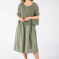 2 in 1 Summer Midi Dress