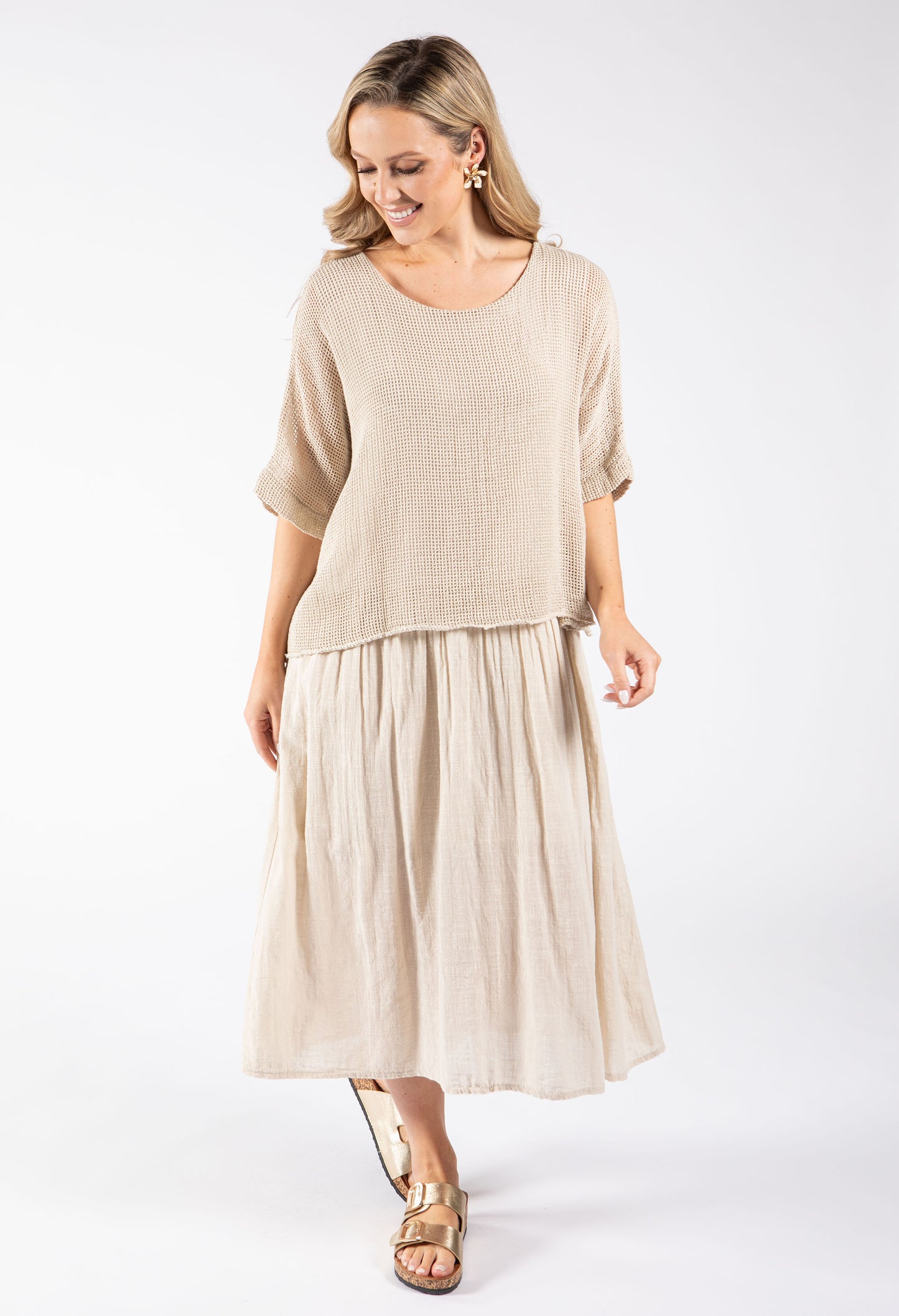 2 in 1 Summer Midi Dress