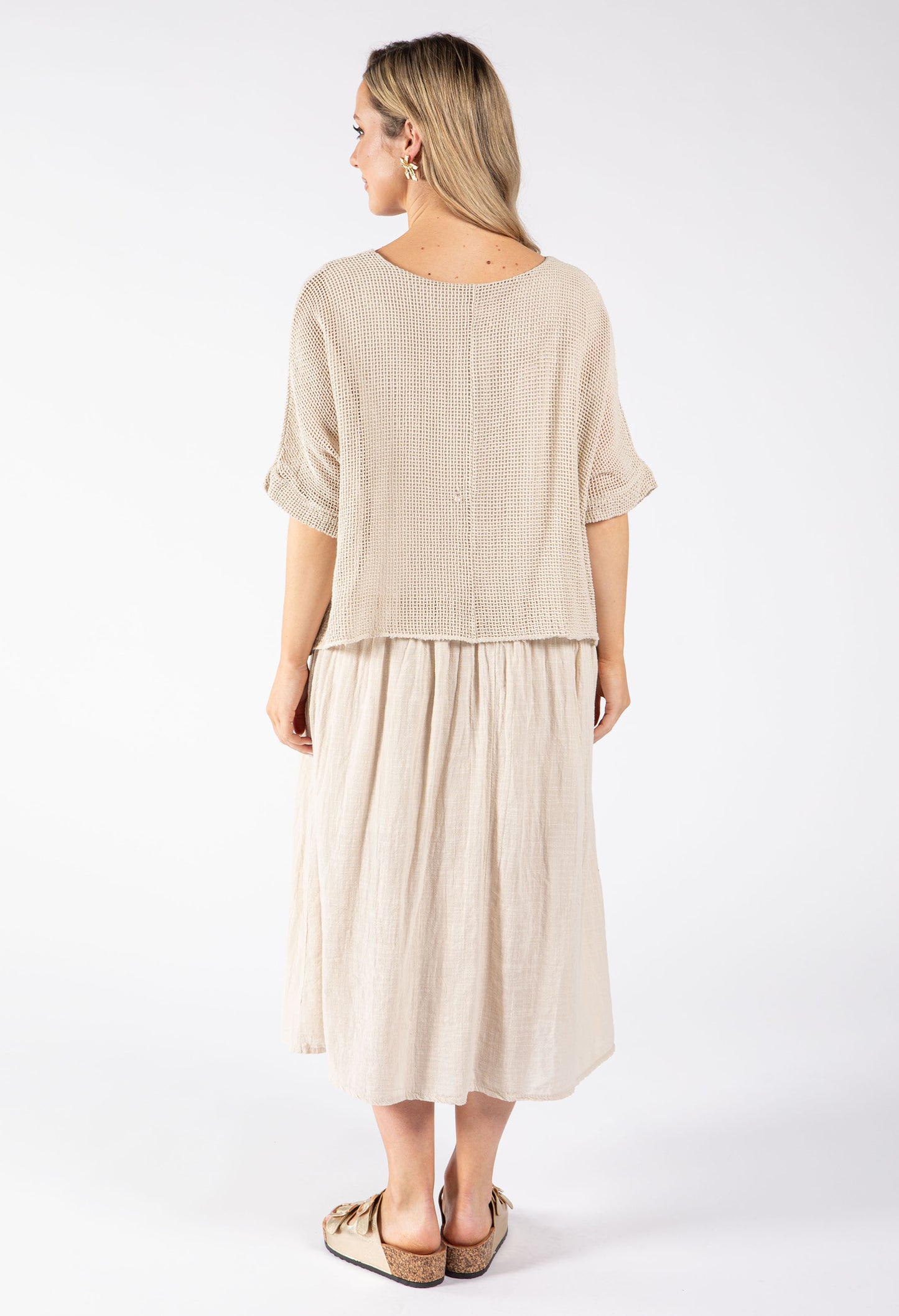 2 in 1 Summer Midi Dress