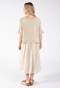 2 in 1 Summer Midi Dress