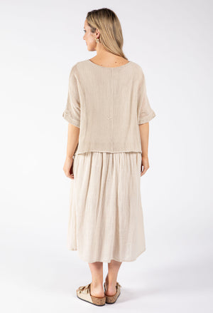 2 in 1 Summer Midi Dress