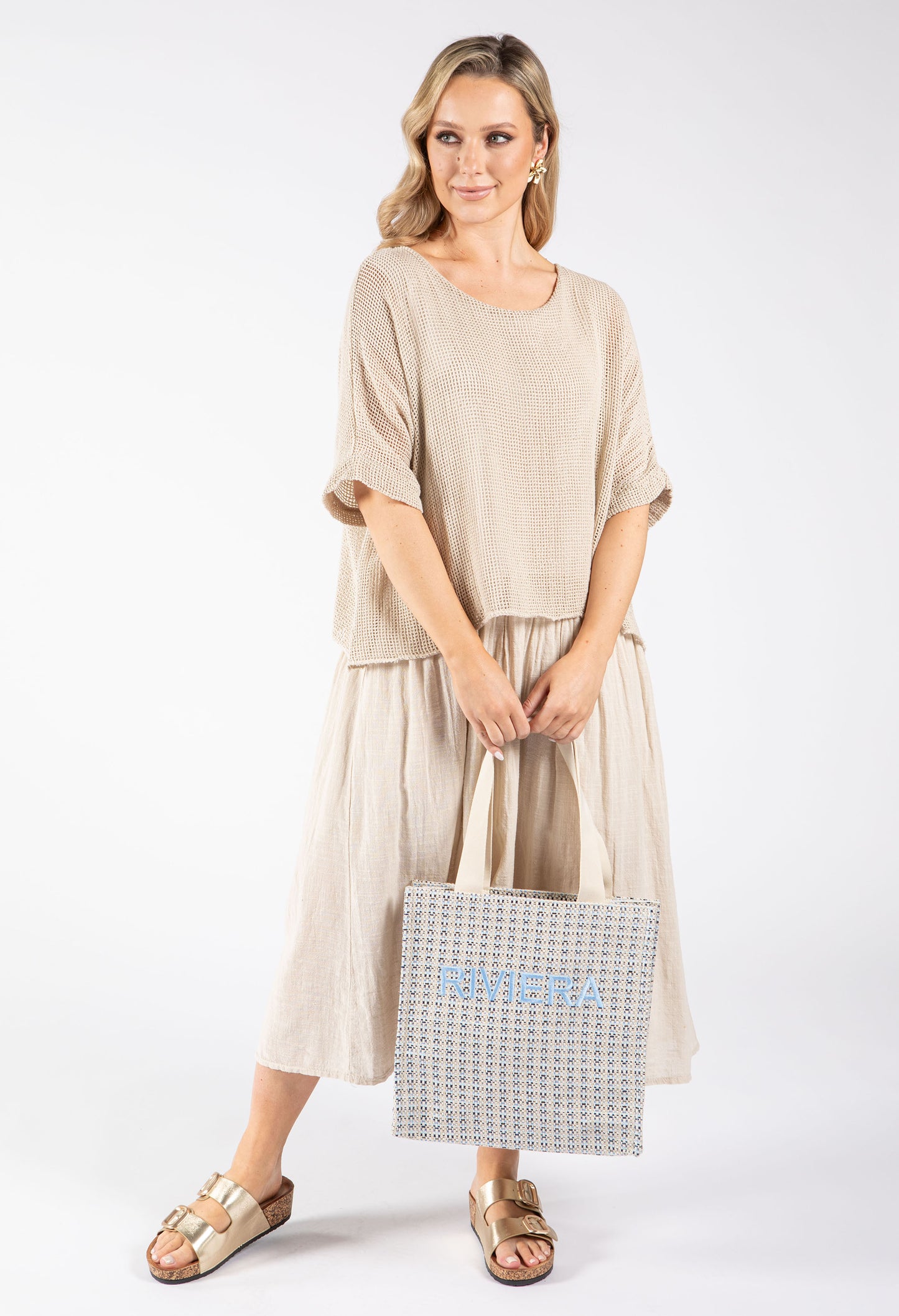 2 in 1 Summer Midi Dress
