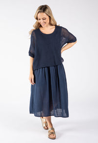 2 in 1 Summer Midi Dress