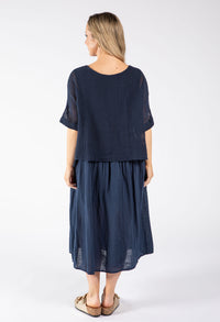 2 in 1 Summer Midi Dress
