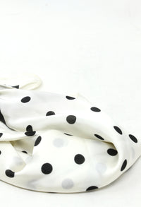 Polka Dot Magnetic Neck Scarf