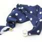 Polka Dot Magnetic Neck Scarf