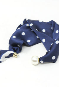 Polka Dot Magnetic Neck Scarf