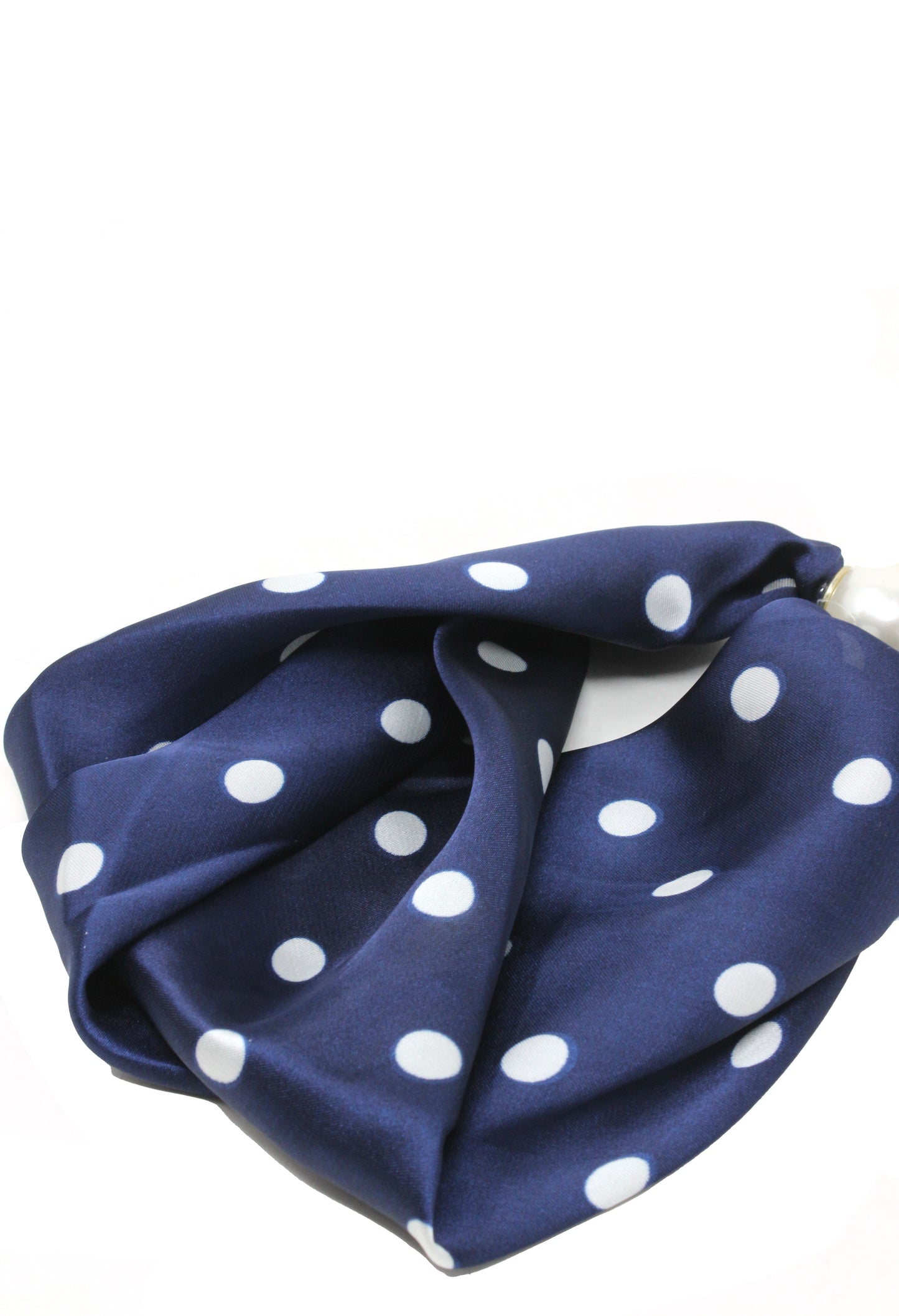 Polka Dot Magnetic Neck Scarf