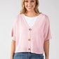 Cropped Knit Cardigan