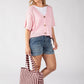 Cropped Knit Cardigan
