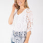 Donalito Crochet Knit Top