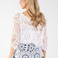 Donalito Crochet Knit Top