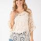 Donalito Crochet Knit Top