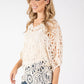 Donalito Crochet Knit Top