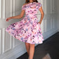 Betty Asymmetric Skater Mini Dress