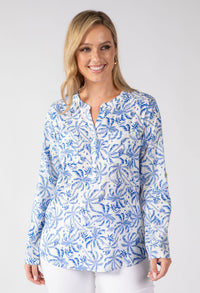 Boni Palm Print Blouse