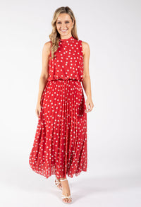 Polka Dot Halter Midi Dress *PRE-ORDER EXPECTED DISPATCH DATE THE 26TH OF JUNE*