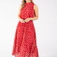 Polka Dot Halter Midi Dress *PRE-ORDER EXPECTED DISPATCH DATE THE 26TH OF JUNE*