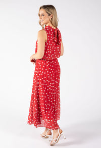 Polka Dot Halter Midi Dress *PRE-ORDER EXPECTED DISPATCH DATE THE 26TH OF JUNE*