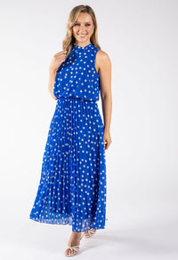 Polka Dot Halter Midi Dress *PRE-ORDER EXPECTED DISPATCH DATE THE 26TH OF JUNE*
