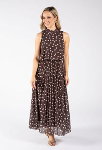 Polka Dot Halter Midi Dress *PRE-ORDER EXPECTED DISPATCH DATE THE 26TH OF JUNE*