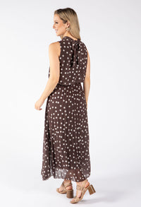 Polka Dot Halter Midi Dress *PRE-ORDER EXPECTED DISPATCH DATE THE 26TH OF JUNE*