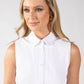 Pleated Bib Collar