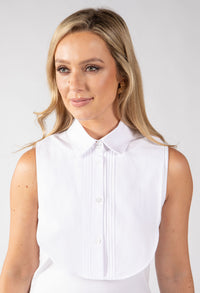 Pleated Bib Collar