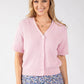 Lena Short Sleeve Knit Cardigan