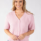 Lena Short Sleeve Knit Cardigan