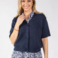 Lena Short Sleeve Knit Cardigan