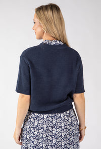 Lena Short Sleeve Knit Cardigan