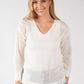 Solene Crochet Knit Jumper