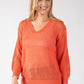 Solene Crochet Knit Jumper
