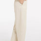 High waist barrel trousers with button detail