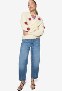 Floral Knit Cardigan