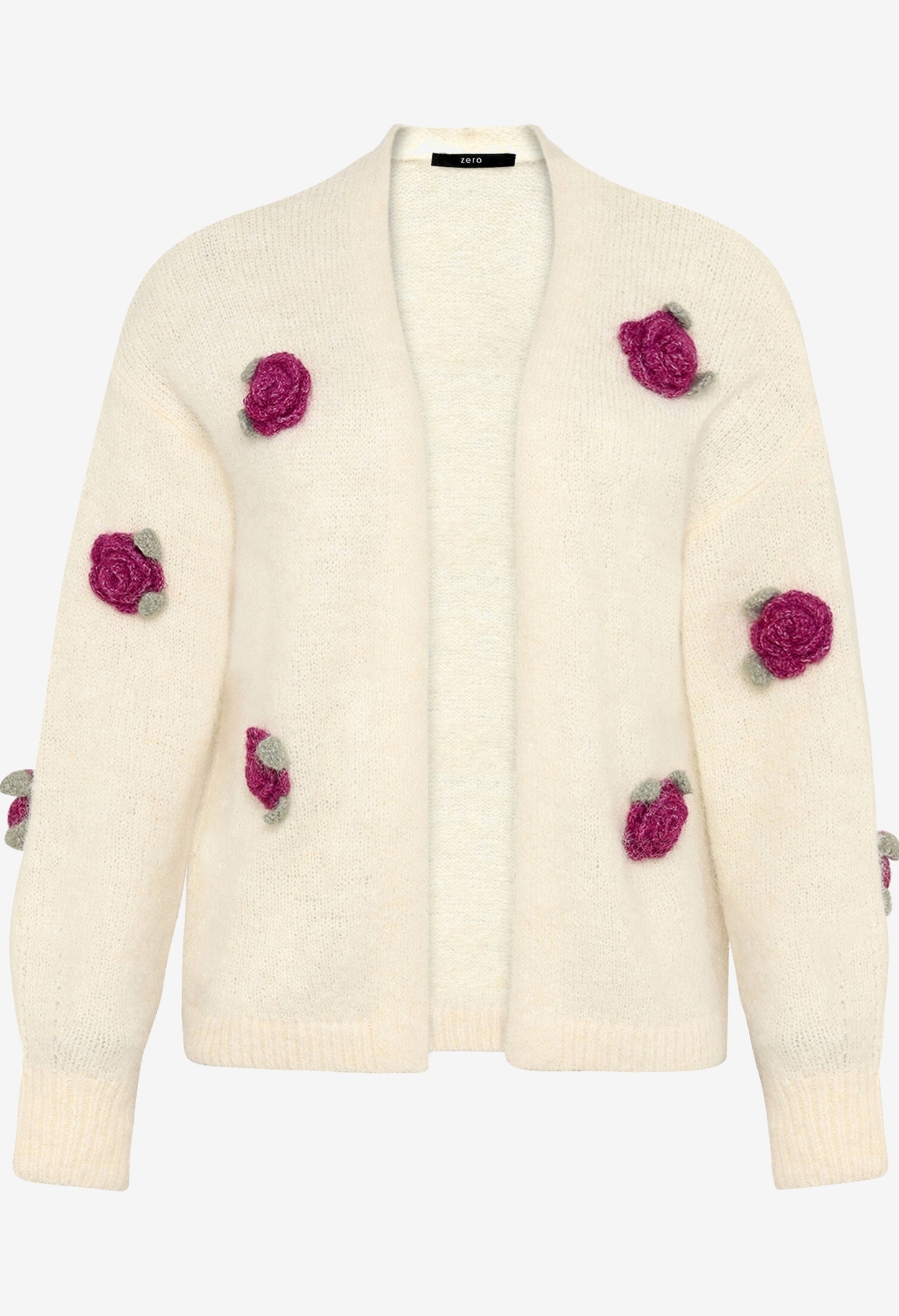 Floral Knit Cardigan