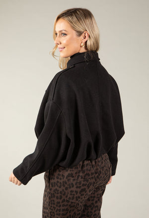 Relaxed Bomber Jacket