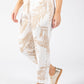 Gold Foil Belted Joggers
