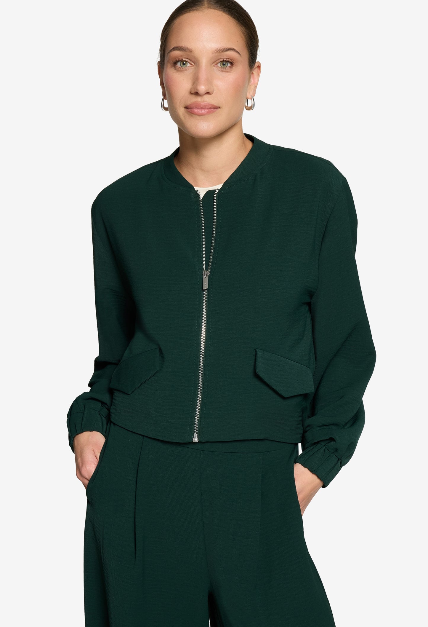Relaxed Bomber Jacket