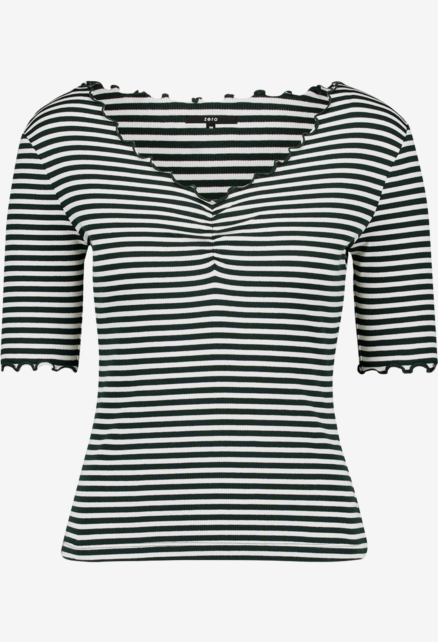 Ribbed Striped Top
