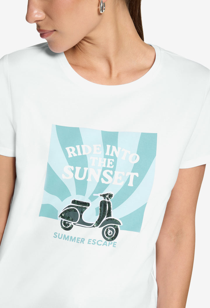 Printed Cotton T-Shirt
