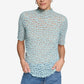 High Neck Lace Top