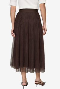 Tulle Midi Skirt