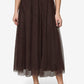 Tulle Midi Skirt