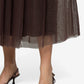 Tulle Midi Skirt