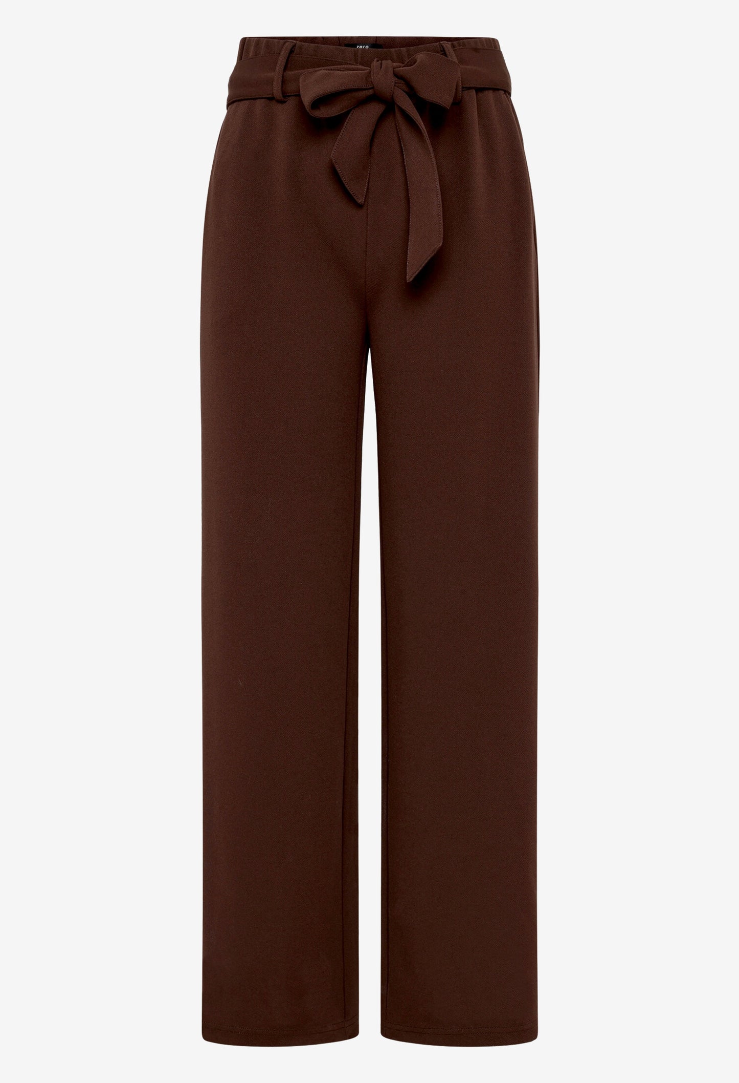 Wide Leg Belted Trousers